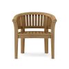 Curve Armchair Extra Thick Wood