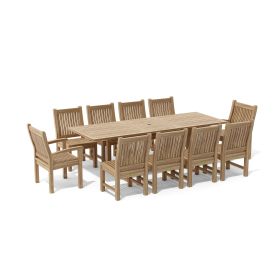 Bahama Sahara 11-Pieces 8' Rectangular Dining Set