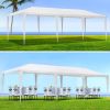 10x30' Outdoor Garden Gazebo Wedding Party Tent Canopy Marquee without Sidewalls