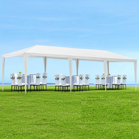 10x30' Outdoor Garden Gazebo Wedding Party Tent Canopy Marquee without Sidewalls