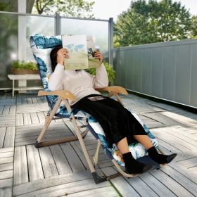 Fresh Fab Finds 67x22in Chaise Lounger Cushion Recliner Rocking Chair Sofa Mat Deck Chair Cushion