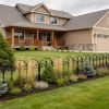 10 Pack Flexible Garden Edging, 19.3FT Interlocking PP Landscape Border with Angle Adjustable Panels, Weather Resistant No Dig Lawn Fence for Flower B