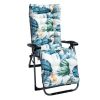 Fresh Fab Finds 67x22in Chaise Lounger Cushion Recliner Rocking Chair Sofa Mat Deck Chair Cushion