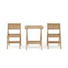 Windsor 3-pieces Square Bistro Set