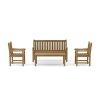 Classic 3-Seater 4-Pieces Conversation Set