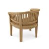 Curve Armchair Extra Thick Wood