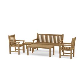 Classic 3-Seater 5-Pieces Conversation Set
