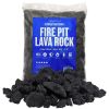 Medium Black Lava Rock - 10 Lbs