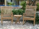 Del-Amo Bahama 3-Pieces Set with Folding Round Side Table