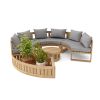 SET-808 Circular Modular Deep Seating Set