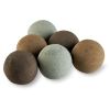 4" Natural Lite Stone Fire Balls - Set of 6