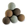 4" Natural Lite Stone Fire Balls - Set of 6
