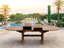 Sahara Stackable 9-Pieces Oval Dining Set