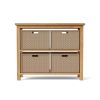 Towel Console w/ 2 Shelves Table