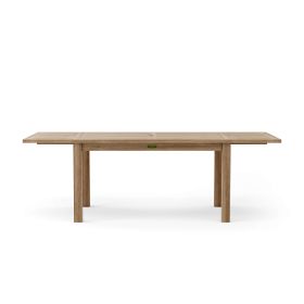 Bahama 95" Rectangular Table w/ Double Leaf Extensions