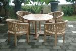 Tosca 5-Pieces Dining Table Set