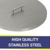 22" Round Stainless Steel Drop-In Pan Cover
