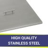 21" Stainless Steel Square Drop-In Pan Cover