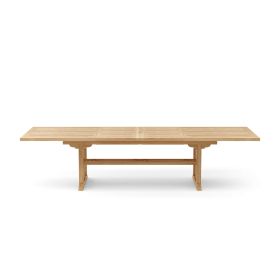 Sahara 126" Rectangular Double Ext. Table