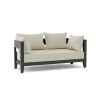 Coronado Deep Seating Aluminum Loveseat