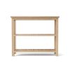 Towel Console w/ 2 Shelves Table