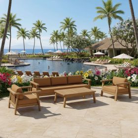 Palermo Deep Seating (Option: SET-321 4-pc)