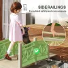 5 Ft. Wooden Garden Bridge Footbridge For  Ponds, Creeks, Streams
