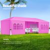 10x30' Wedding Party Canopy Tent Outdoor Gazebo with 8 Removable Sidewalls