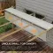 10' X 13' Retractable Pergola Canopy, Aluminum Pergola Sun Shade Shelter For Garden, Patio, Backyard, Deck, Cream