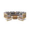 Circular Modular Deep Seating Set