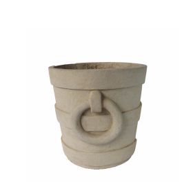 Aztec Round Planter (Option: Medium)