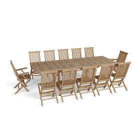 Valencia Classic Dining Set (Option: 13-Pieces)