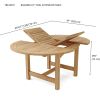 Bahama Oval Extension Table