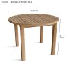 Bahama 42" Table