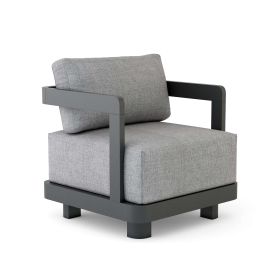 Granada Deep Seating Aluminum (Option: Armchair)